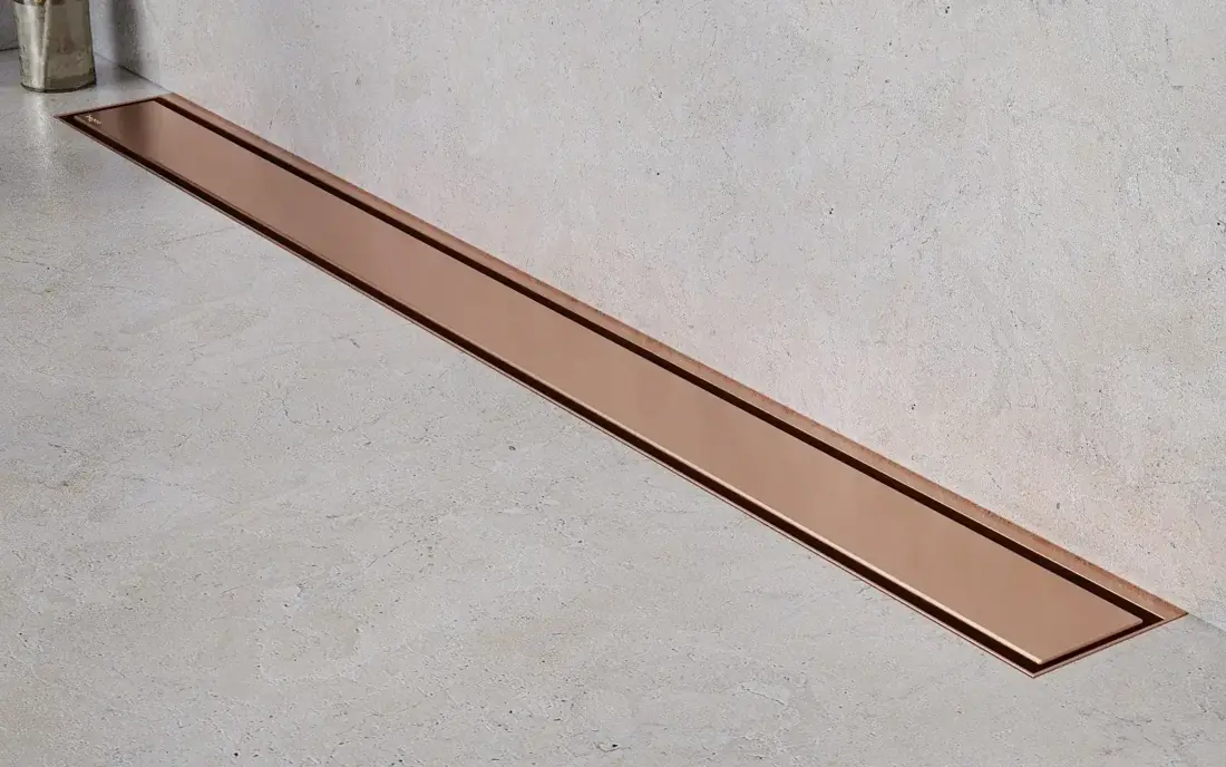 Virgo Copper Next Duo Linear Drain