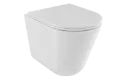 Laax Ergo White toilet bowl set plus Laax White soft-close toilet seat