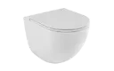 Aspen Ergo White toilet bowl set plus Aspen White soft-close seat