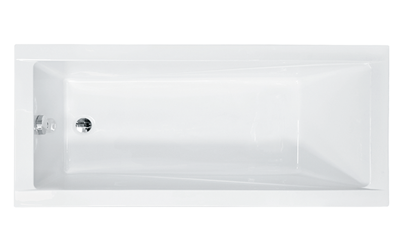 Modern Rectangular Bathtub 160 x 70cm