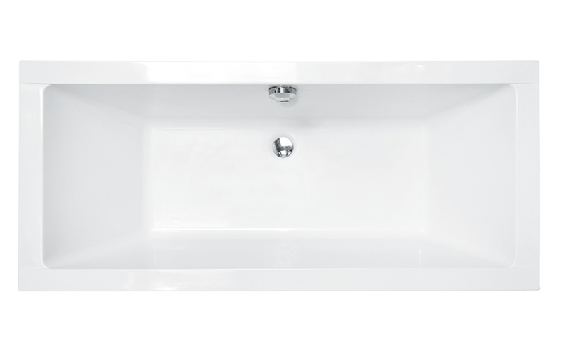 Quadro Slim Rectangular Bathtub 180x80 cm