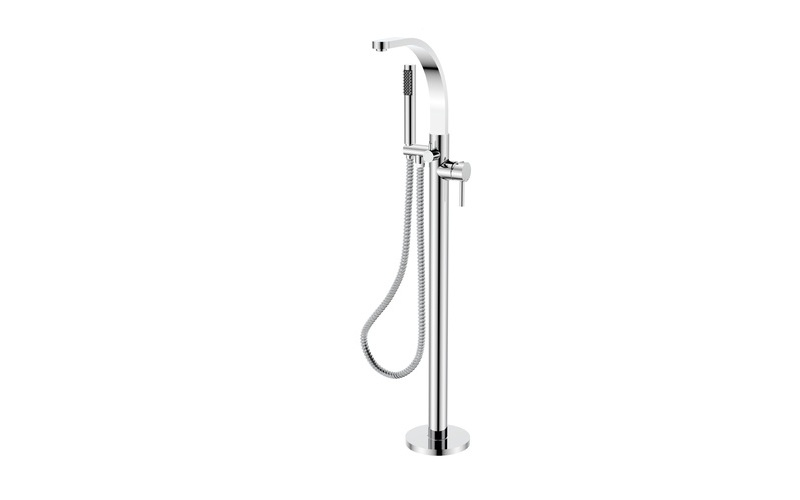 Decco III Freestanding Bathtub Faucet (Chrome)