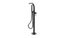 Decco III Freestanding Bathtub Faucet (Matt Black)