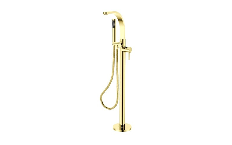 Decco III Freestanding Bathtub Faucet (Light Gold)