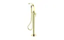 Decco III Freestanding Bathtub Faucet (Light Gold)