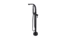 Decco II Freestanding Bathtub Faucet (Matt Black)