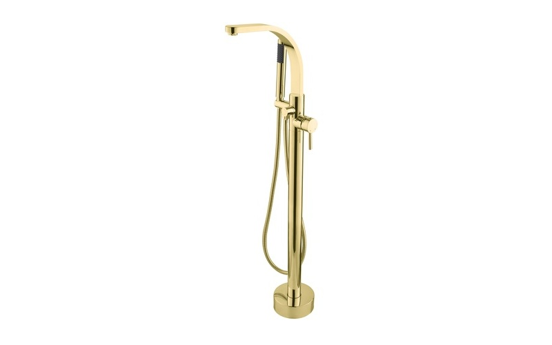 Decco II Freestanding Bathtub Faucet (Golden)