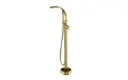Decco II Freestanding Bathtub Faucet (Brushed Gold)