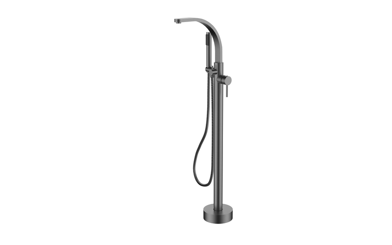 Decco II Freestanding Bathtub Faucet (Gun Metal)