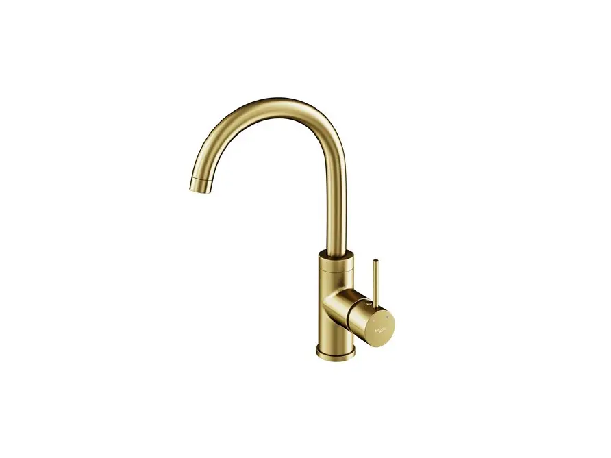 Illusion I With Movable Spout, Brushed Gold