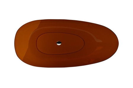 Xara Freestanding Bathtub 160x75 Earth Rust