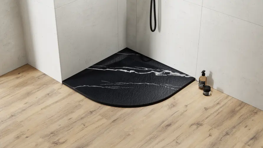 Vexo Marble Black 80x80