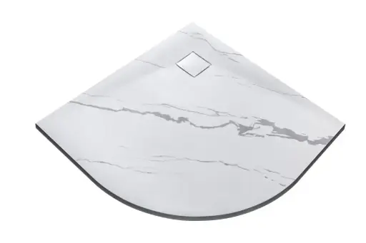 Vexo Marble White 90x90X1 / 2.6cm