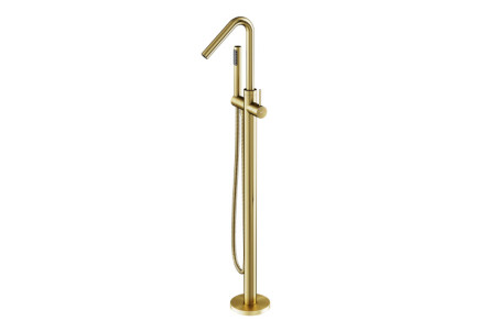 Veo 3.0 ColdMode Freestanding Bathtub Faucet (Brushed Gold)