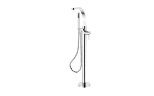 Decco III Freestanding Bathtub Faucet (Chrome)