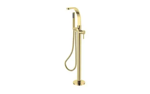 Decco III Freestanding Bathtub Faucet (Golden)