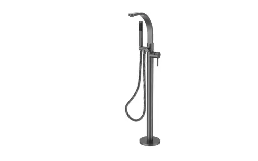 Decco III Freestanding Bathtub Faucet (Gun Metal)