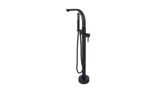 Decco II Freestanding Bathtub Faucet (Matt Black)