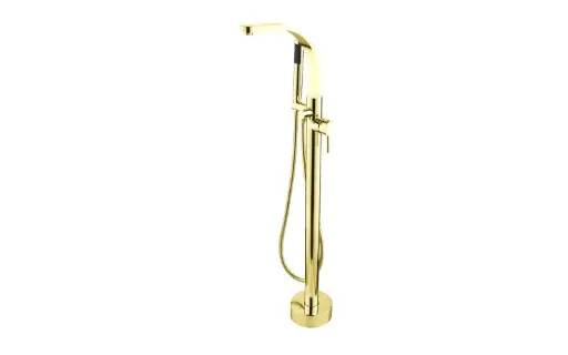 Decco II Freestanding Bathtub Faucet (Light Gold)