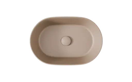 Lova Cera-Line 46 Matt Mokka Ceramic Countertop Washbasin
