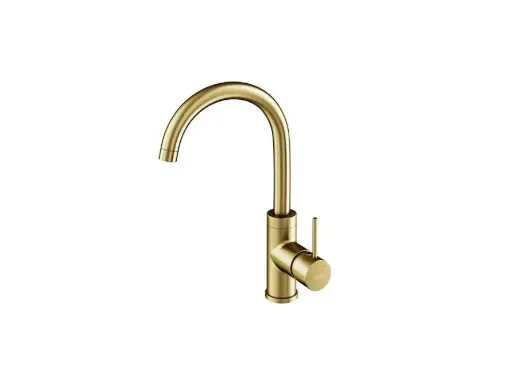 Illusion I With Movable Spout, Brushed Gold