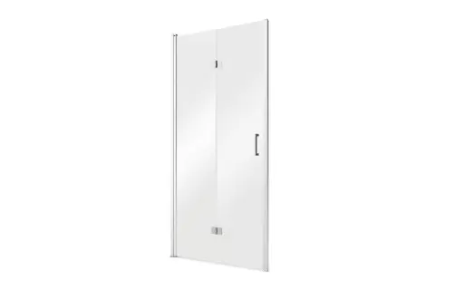 Exo-H Chrome Shower Door 80x190